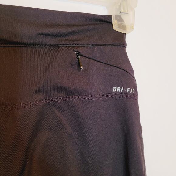 Nike dri-fit womens black running leggings athletic - Picture 7 of 9